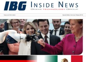IBG INSIDE NEWS - Special Edition Hannover Messe 2018