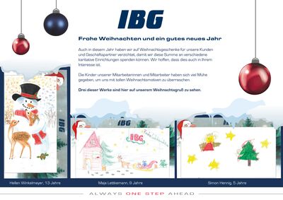 IBG - Weihnachtsgruß 2019