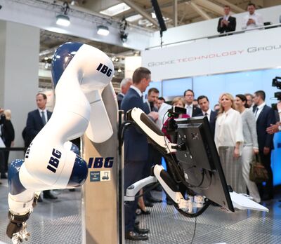 IBG auf der Hannover Messe 2018 in Halle 17 Stand E18