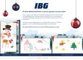 IBG - Weihnachtsgruß 2019