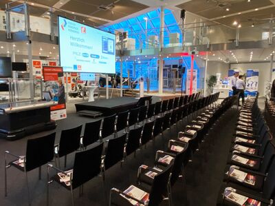 IBG - Set-up for the Robotics Congress in Hanover