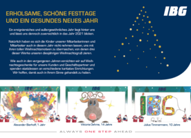 IBG - Weihnachtsgruß 2020