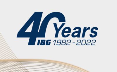 IBG - 40 Innovative strength through research and development
