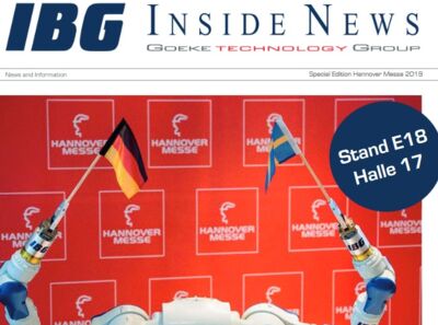 IBG - Hannover Messe Special Edition