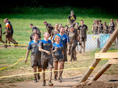 IBG-Teamsport: Mud Masters 2023 - Festival atmosphere with obstacles and mud