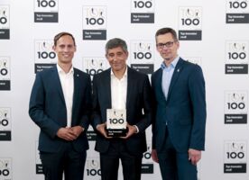 IBG - Presentation of the TOP100 Award by Ranga Yogeshwar
