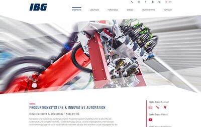 IBG - Website Relaunch 2019