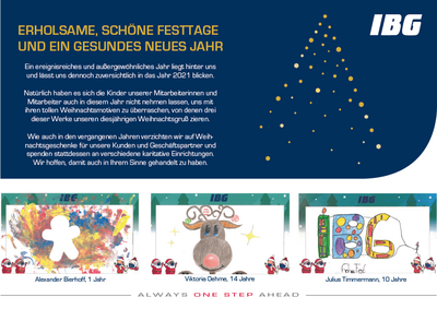 IBG - Weihnachtsgruß 2020