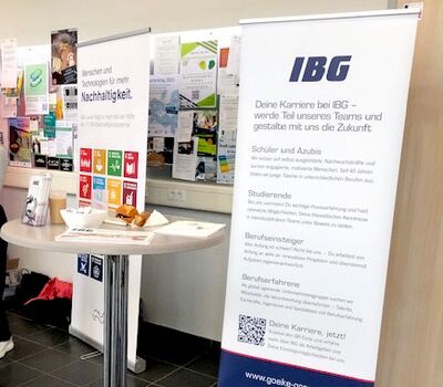 IBG at the Lübeck Chamber of Industry and Commerce Career Day