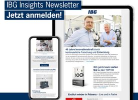 IBG Insights Newsletter - Jetzt anmelden