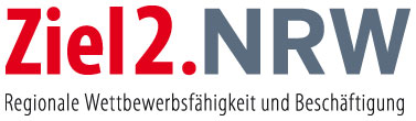 KMUProduction.net - Ziel2.NRW Logo for the joint project with IBG
