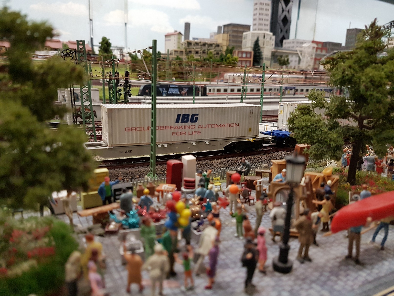 IBG - Container in Miniatur Wunderland Hamburg