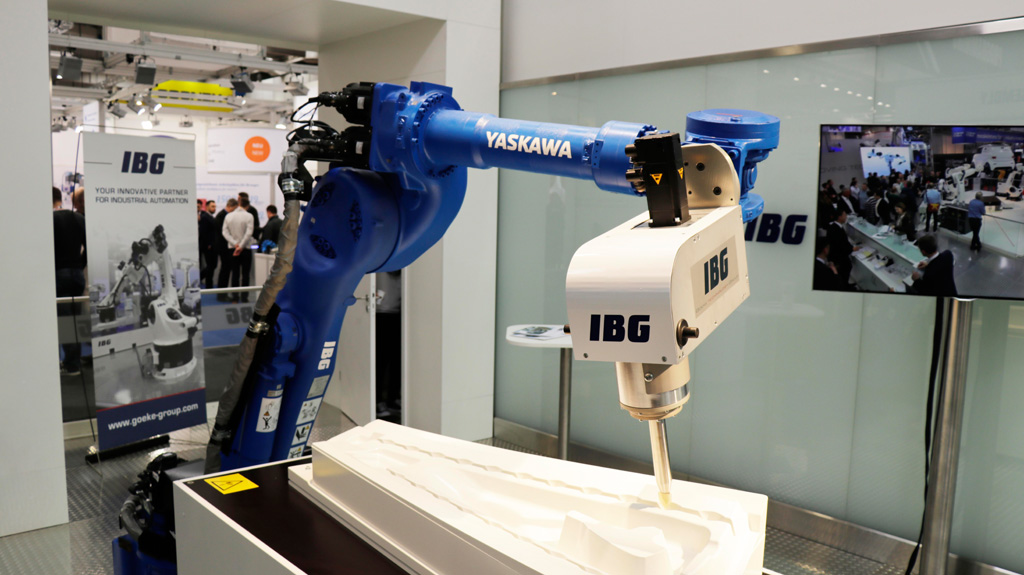 IBG - US-Schneiden: Eindruck der Hannover Messe 2019