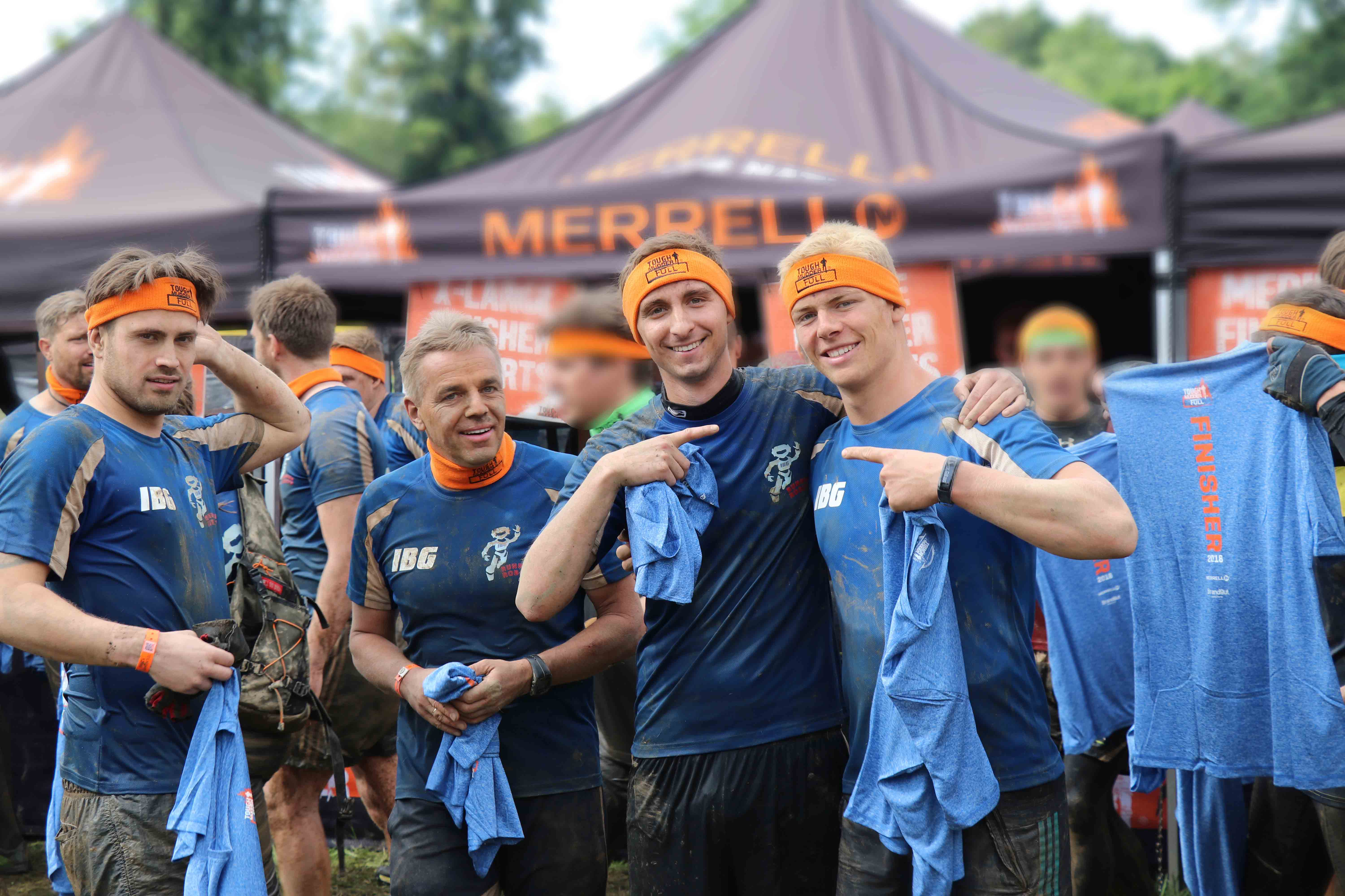 IBG - Tough Mudder 2018: Gemeinsam im Ziel