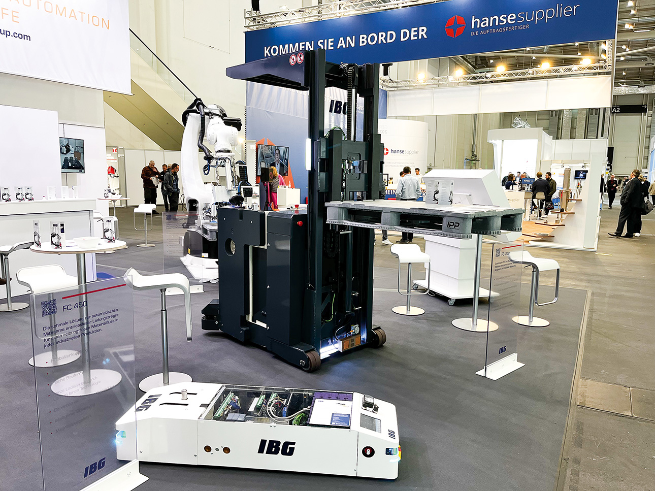 IBG - FC Lifter: autonomous, driverless forklift AGV